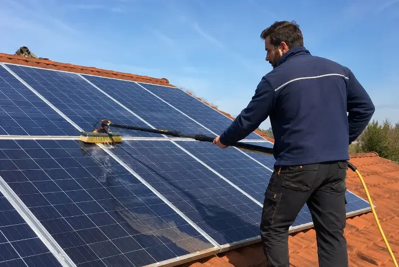 Nettoyage et entretien de panneaux solaires à Bournos