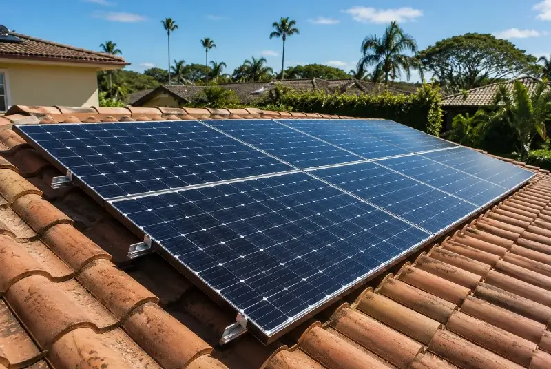 Installation de panneaux solaires à Bournos